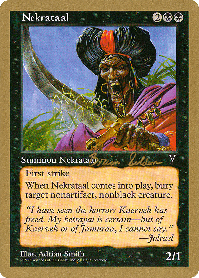 Nekrataal (Brian Selden) [World Championship Decks 1998] | Empire Gaming NC