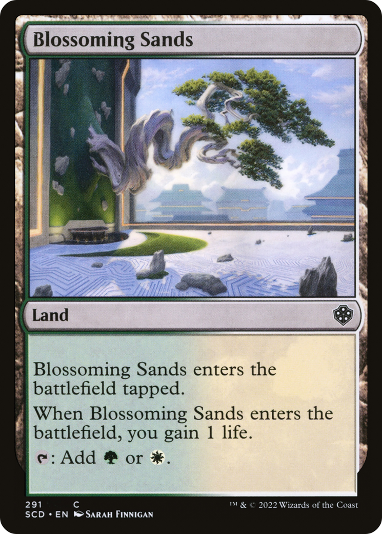 Blossoming Sands [Starter Commander Decks] | Empire Gaming NC