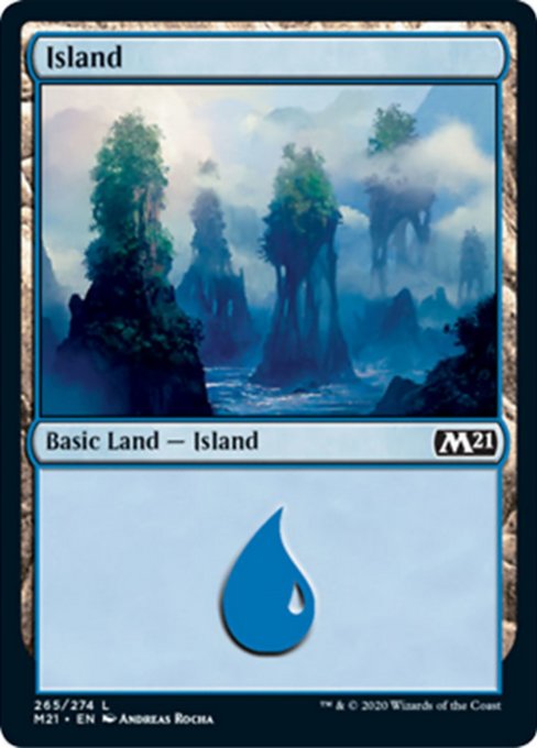 Island (265) [Core Set 2021] | Empire Gaming NC