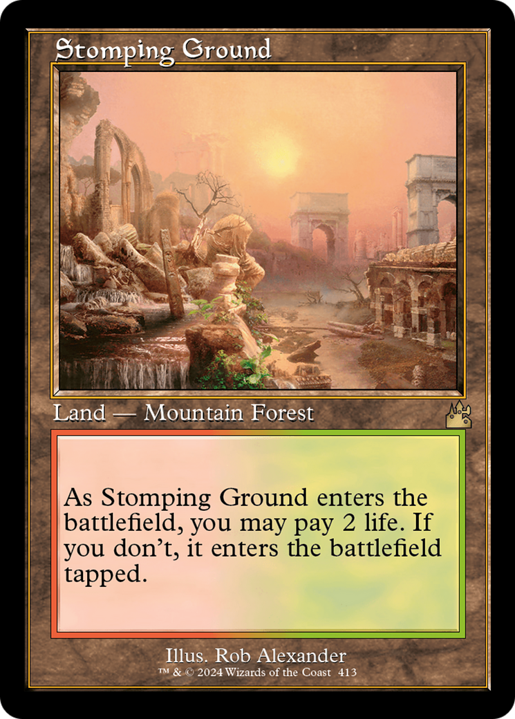 Stomping Ground (Retro) [Ravnica Remastered] | Empire Gaming NC