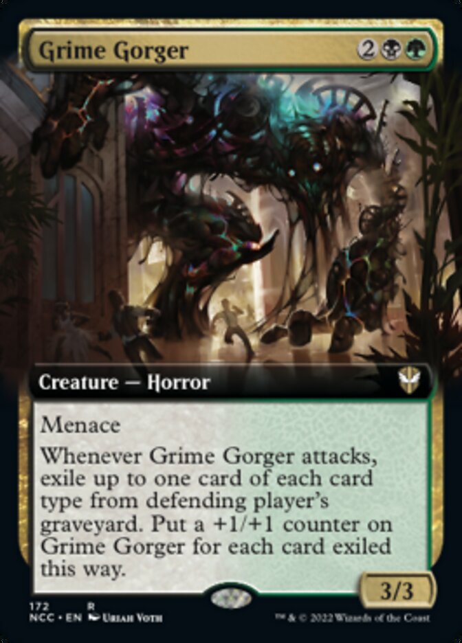 Grime Gorger (Extended Art) [Streets of New Capenna Commander] | Empire Gaming NC