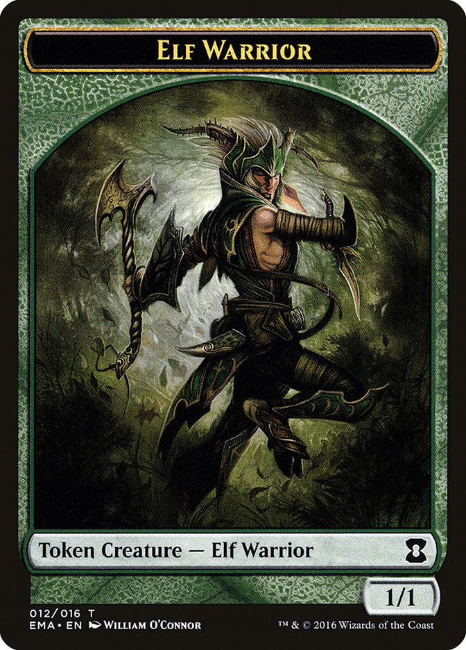 Elf Warrior [Eternal Masters Tokens] | Empire Gaming NC