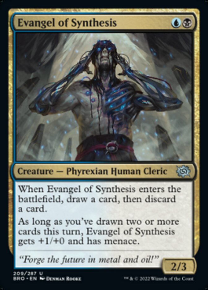 Evangel of Synthesis [The Brothers' War] | Empire Gaming NC