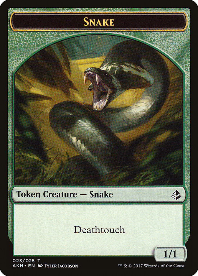 Snake [Amonkhet Tokens] | Empire Gaming NC