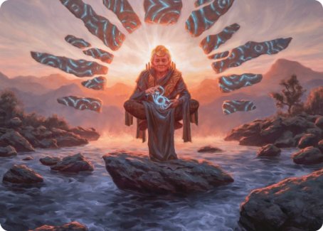 Jadzi, Oracle of Arcavios Art Card [Strixhaven: School of Mages Art Series] | Empire Gaming NC