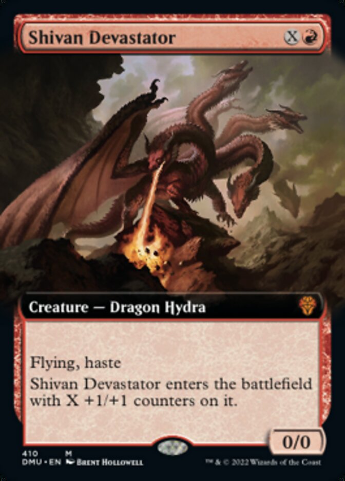 Shivan Devastator (Extended Art) [Dominaria United] | Empire Gaming NC