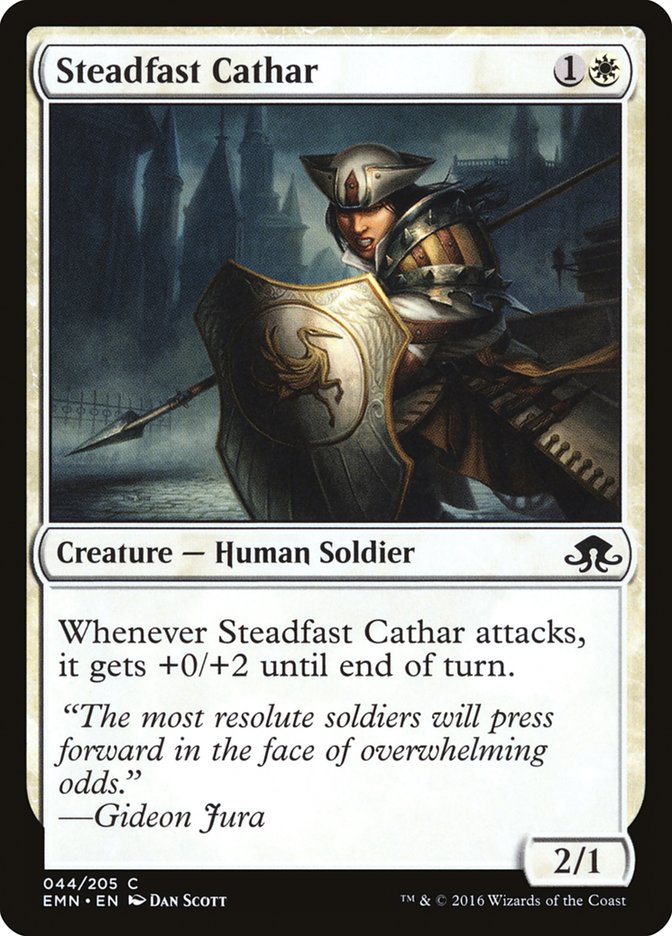 Steadfast Cathar [Eldritch Moon] | Empire Gaming NC