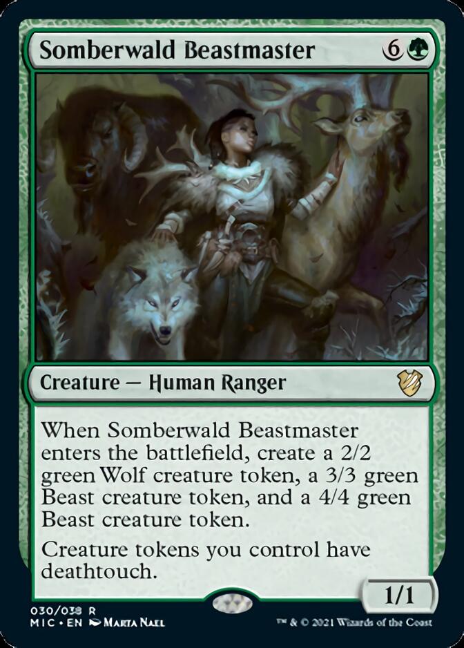 Somberwald Beastmaster [Innistrad: Midnight Hunt Commander] | Empire Gaming NC