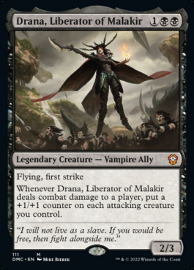 Drana, Liberator of Malakir [Dominaria United Commander] | Empire Gaming NC