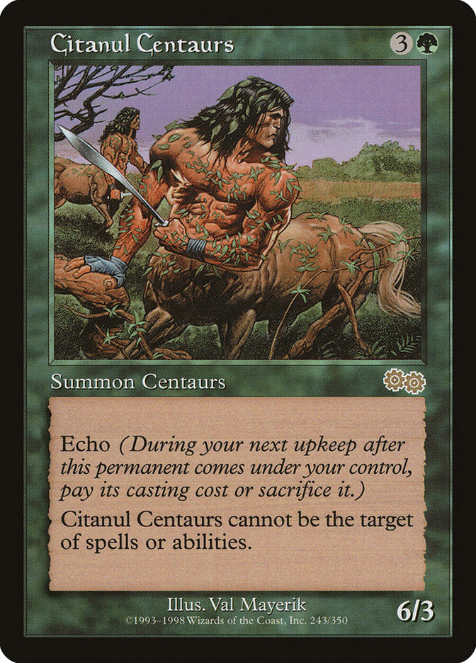 Citanul Centaurs [Urza's Saga] | Empire Gaming NC