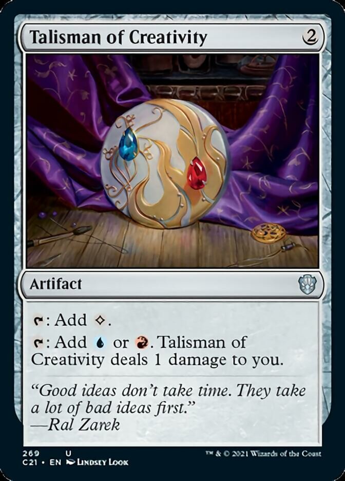 Talisman of Creativity [Commander 2021] | Empire Gaming NC