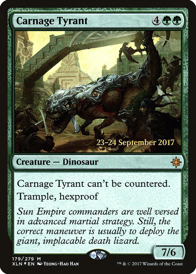 Carnage Tyrant [Ixalan Promos] | Empire Gaming NC