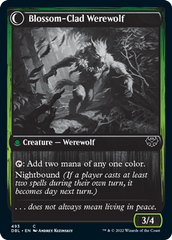 Weaver of Blossoms // Blossom-Clad Werewolf [Innistrad: Double Feature] | Empire Gaming NC