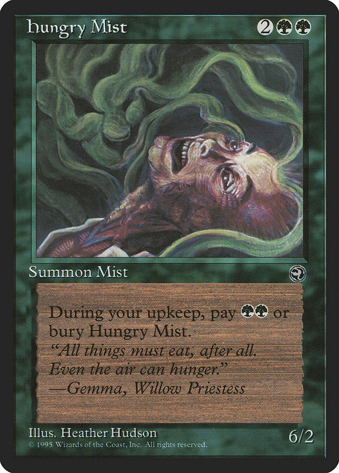 Hungry Mist (Gemma Flavor Text) [Homelands] | Empire Gaming NC