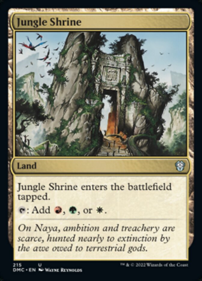 Jungle Shrine [Dominaria United Commander] | Empire Gaming NC