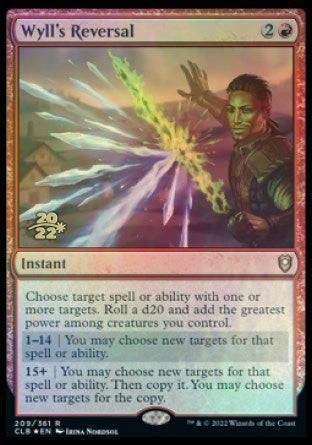 Wyll's Reversal [Commander Legends: Battle for Baldur's Gate Prerelease Promos] | Empire Gaming NC