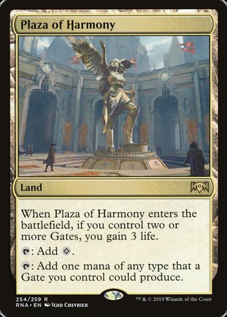 Plaza of Harmony [Ravnica Allegiance] | Empire Gaming NC