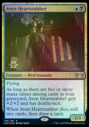 Aven Heartstabber [Streets of New Capenna Prerelease Promos] | Empire Gaming NC