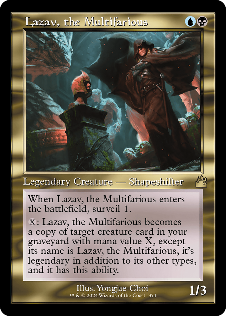 Lazav, the Multifarious (Retro Frame) [Ravnica Remastered] | Empire Gaming NC