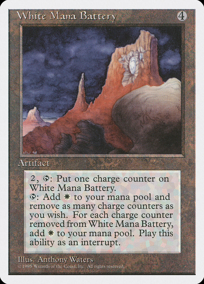 White Mana Battery [Fourth Edition] | Empire Gaming NC