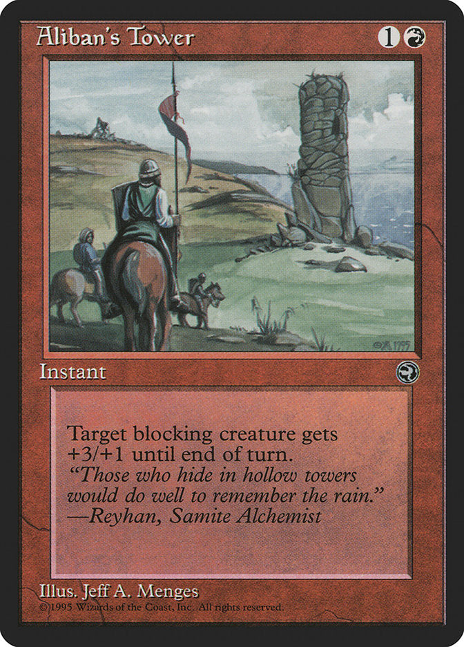 Aliban's Tower (Reyhan Flavor Text) [Homelands] | Empire Gaming NC