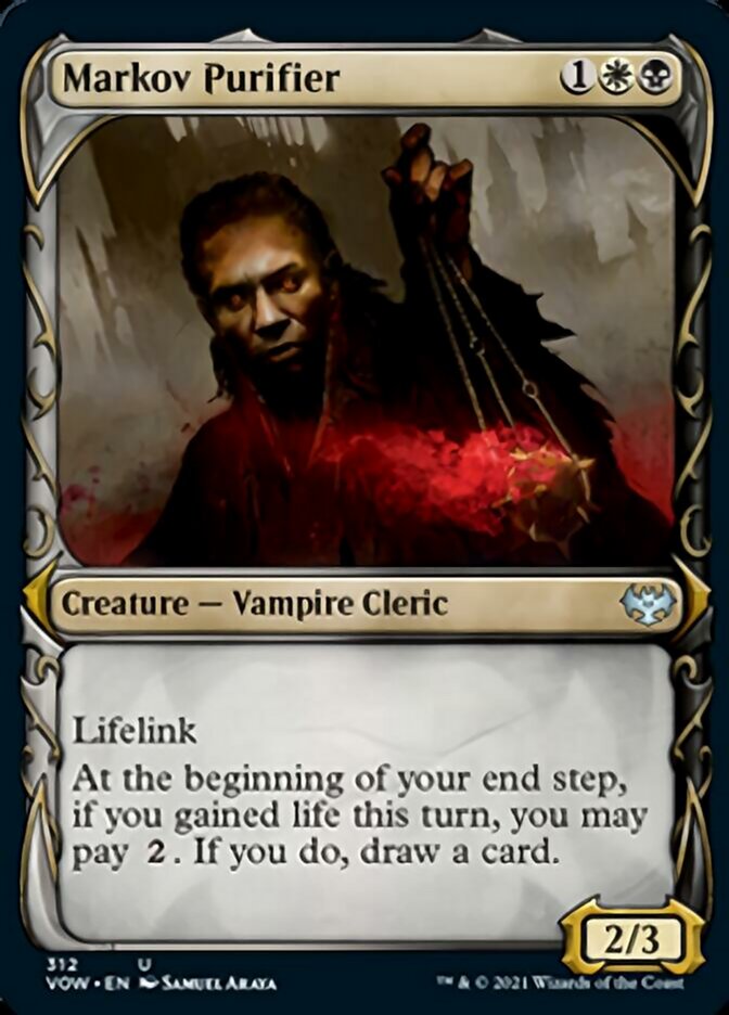 Markov Purifier (Showcase Fang Frame) [Innistrad: Crimson Vow] | Empire Gaming NC