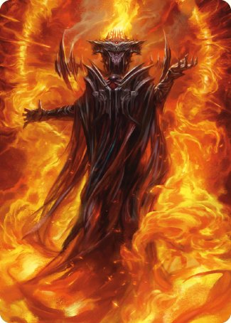 Sauron, the Dark Lord Art Card [The Lord of the Rings: Tales of Middle-earth Art Series] | Empire Gaming NC
