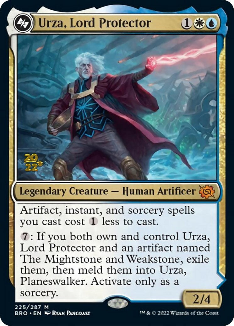 Urza, Lord Protector [The Brothers' War: Prerelease Promos] | Empire Gaming NC