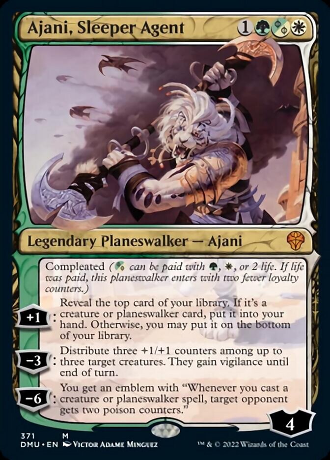 Ajani, Sleeper Agent (Showcase) [Dominaria United] | Empire Gaming NC