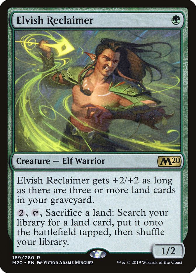 Elvish Reclaimer [Core Set 2020] | Empire Gaming NC