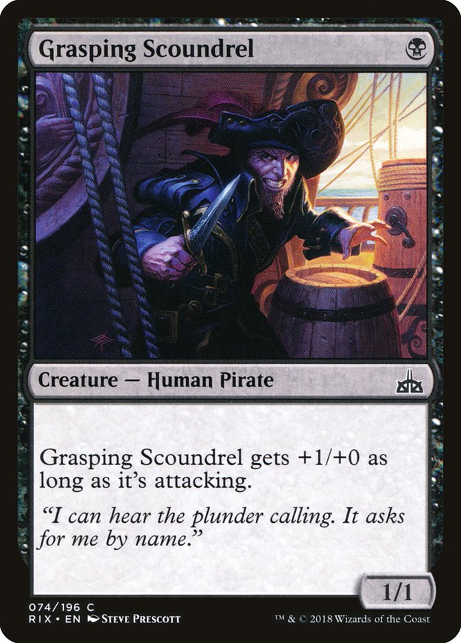 Grasping Scoundrel [Rivals of Ixalan] | Empire Gaming NC