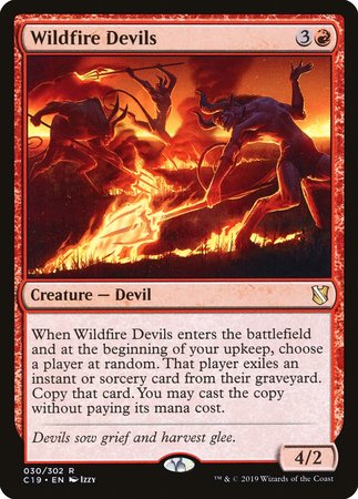 Wildfire Devils [Commander 2019] | Empire Gaming NC