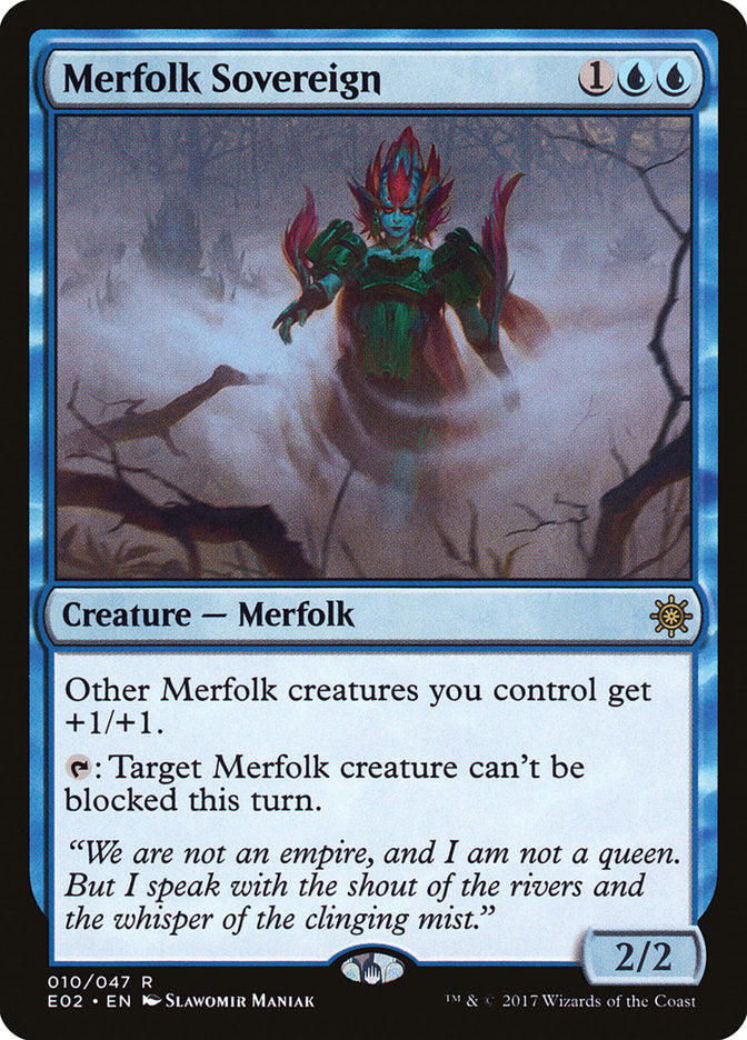 Merfolk Sovereign [Explorers of Ixalan] | Empire Gaming NC