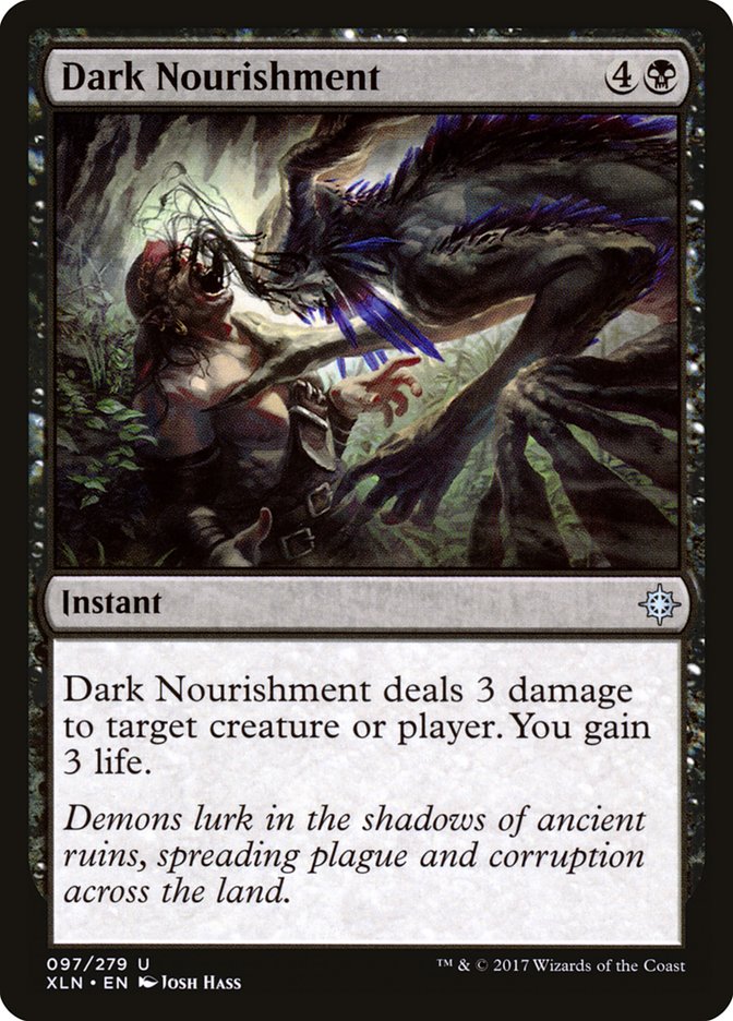 Dark Nourishment [Ixalan] | Empire Gaming NC