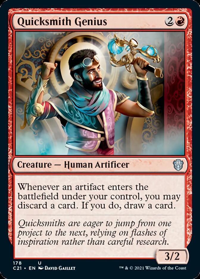 Quicksmith Genius [Commander 2021] | Empire Gaming NC