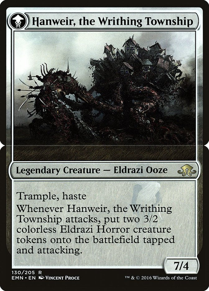 Hanweir, the Writhing Township [Eldritch Moon Prerelease Promos] | Empire Gaming NC