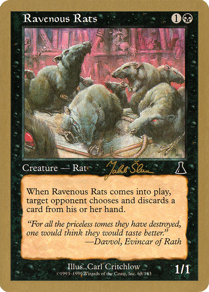 Ravenous Rats (Jakub Slemr) [World Championship Decks 1999] | Empire Gaming NC