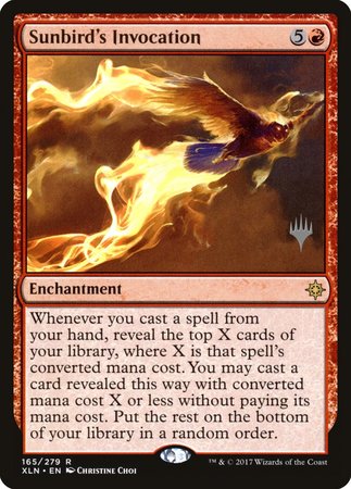 Sunbird's Invocation [Ixalan Promos] | Empire Gaming NC