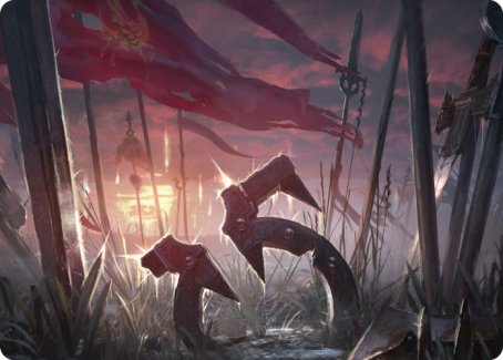 Field of Ruin Art Card [Innistrad: Midnight Hunt Art Series] | Empire Gaming NC