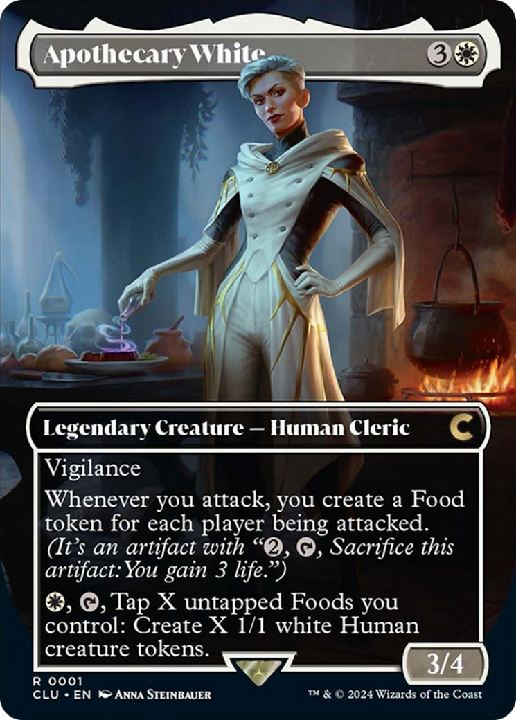 Apothecary White (Borderless) [Ravnica: Clue Edition] | Empire Gaming NC