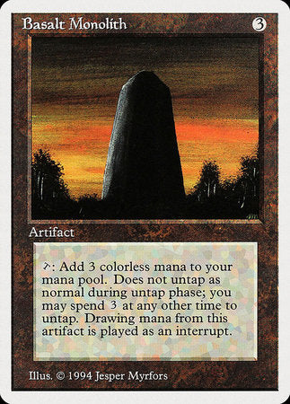 Basalt Monolith [Summer Magic / Edgar] | Empire Gaming NC