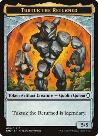 Tuktuk the Returned Token [Commander Anthology Volume II Tokens] | Empire Gaming NC