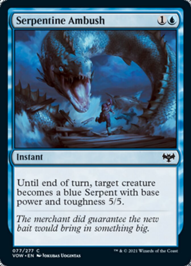 Serpentine Ambush [Innistrad: Crimson Vow] | Empire Gaming NC