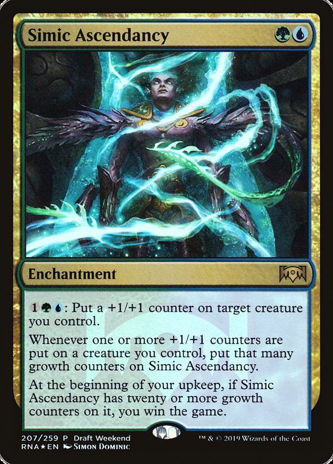 Simic Ascendancy [Ravnica Allegiance Promos] | Empire Gaming NC