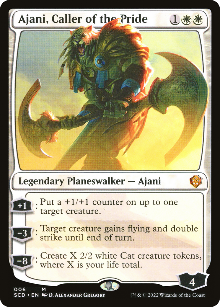 Ajani, Caller of the Pride [Starter Commander Decks] | Empire Gaming NC