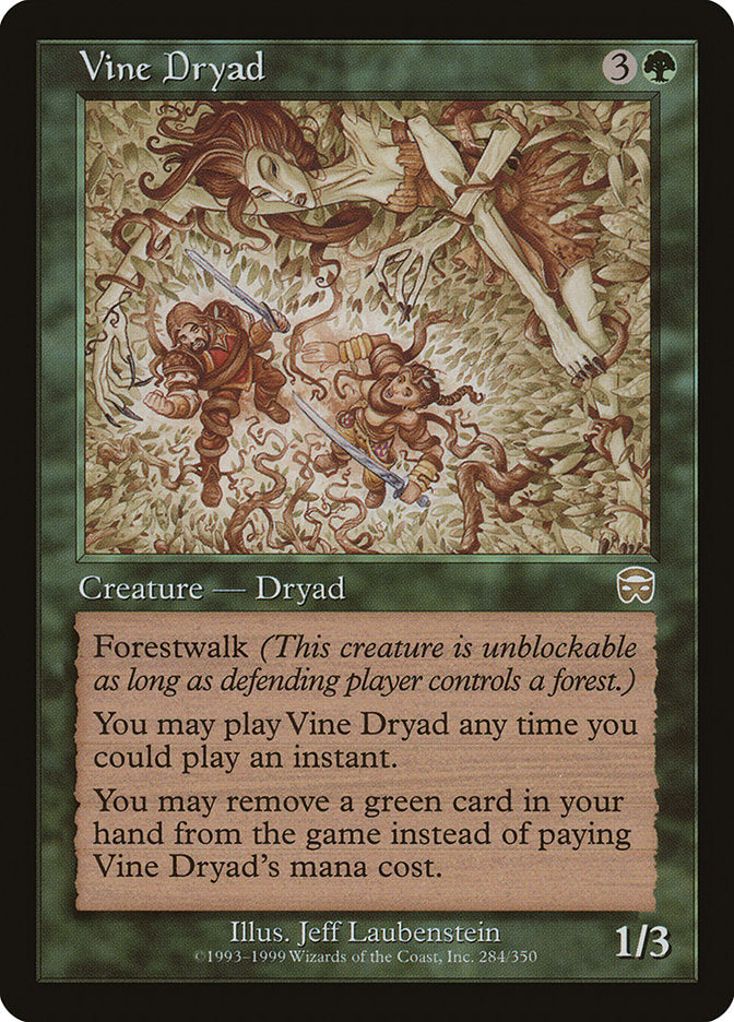 Vine Dryad [Mercadian Masques] | Empire Gaming NC