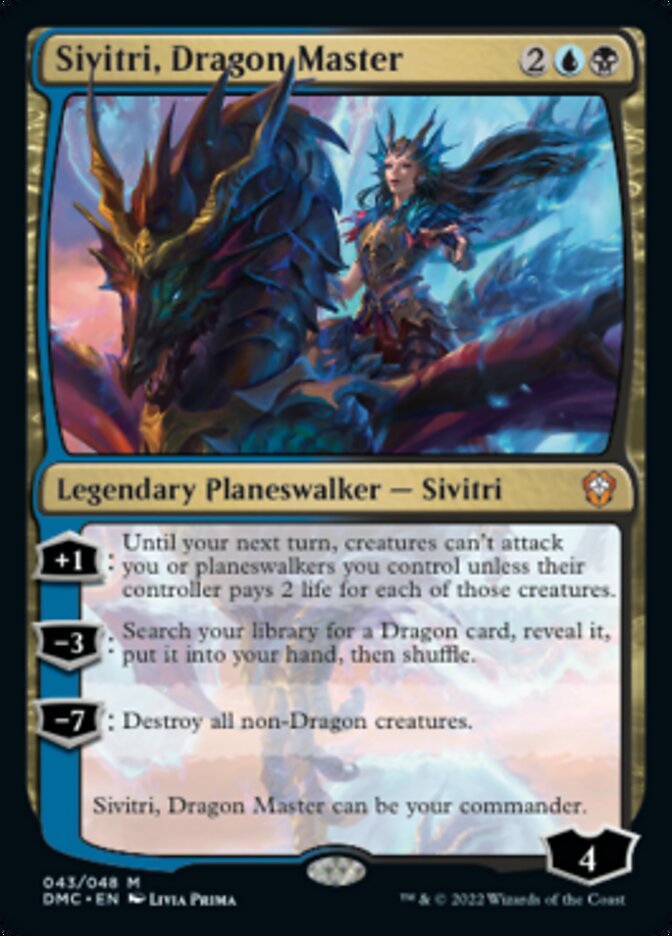 Sivitri, Dragon Master [Dominaria United Commander] | Empire Gaming NC