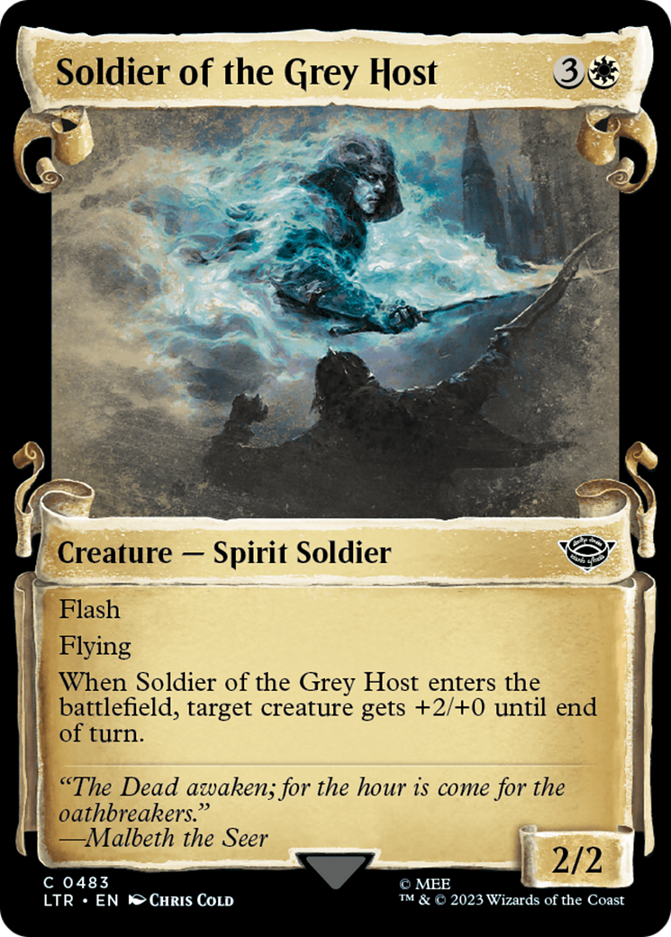 Soldier of the Grey Host [The Lord of the Rings: Tales of Middle-Earth Showcase Scrolls] | Empire Gaming NC
