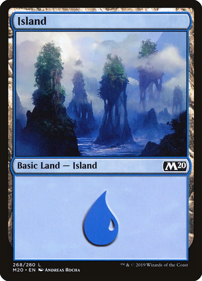 Island (#268) [Core Set 2020] | Empire Gaming NC