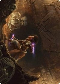 Dogged Pursuit Art Card [Kaldheim: Art Series] | Empire Gaming NC
